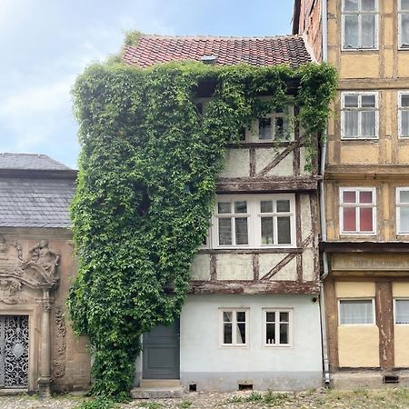 Das Fachwerkhaeuschen Am Kornmarkt - Herzlich & Charmant 크베들린부르크 외부 사진