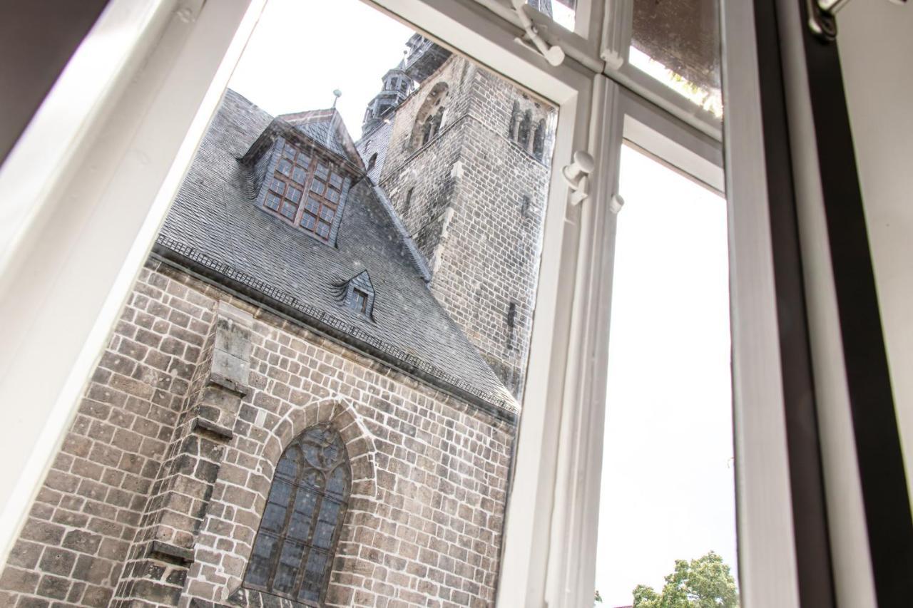 Das Fachwerkhaeuschen Am Kornmarkt - Herzlich & Charmant 크베들린부르크 외부 사진